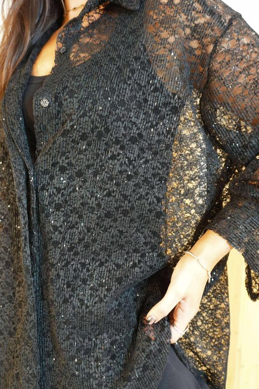 Zeta Otto After Dark Blouse Black /14=